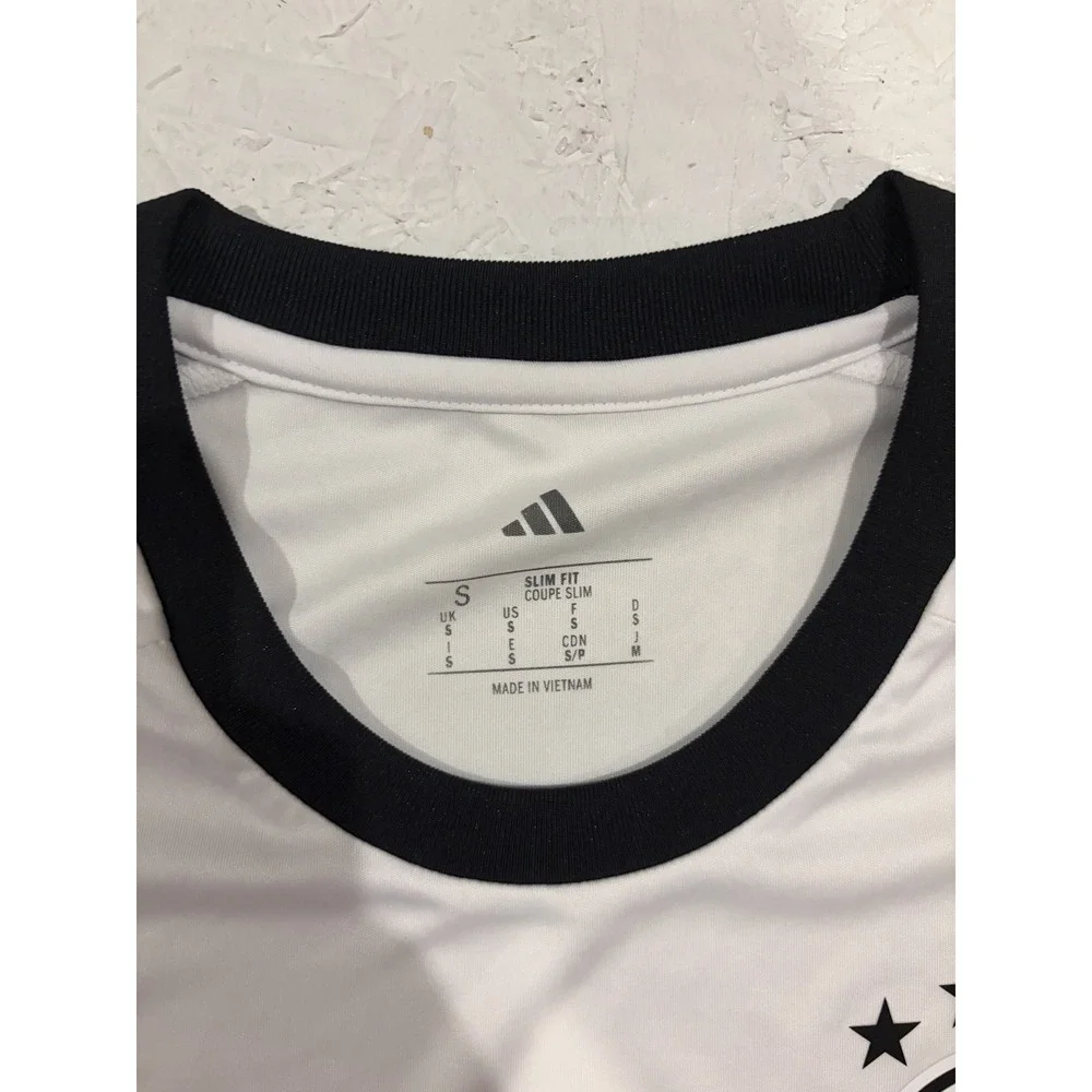 Adidas DFB GERMANY World Cup HOME JERSEY JZ4556 White Men's Small Slim Soccer
